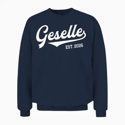 Geselle Est. 2026 Exam Craft Training Passed Unisex Sweatshirt - Navy