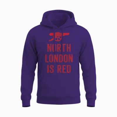 North London Unisex Hoodie - Purple
