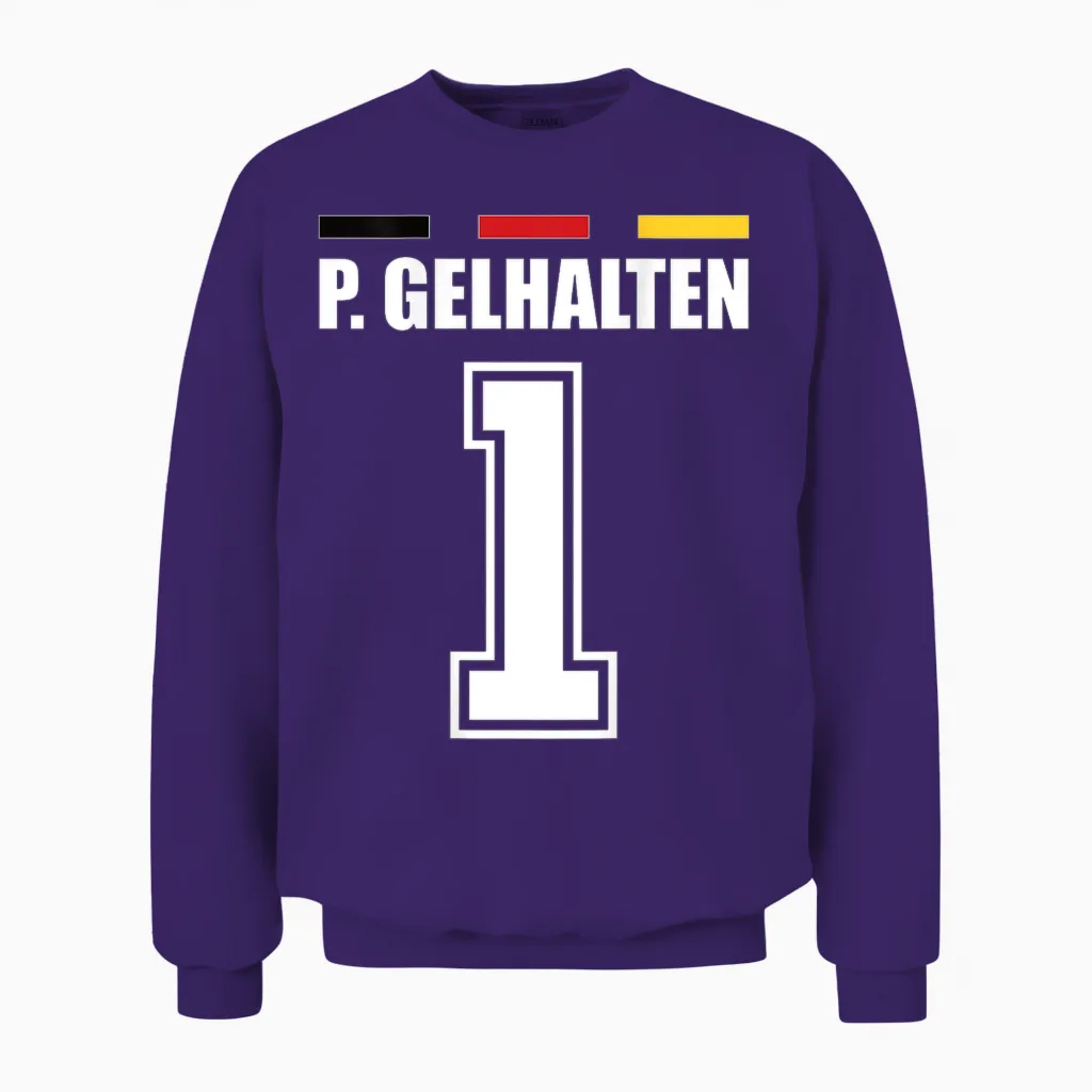 Lustige Namen Deutschland Trikot Für Mallorca Und Die Party Unisex Sweatshirt in Purple