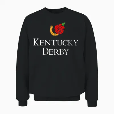 Kentucky Derby Unisex Sweatshirt - Black