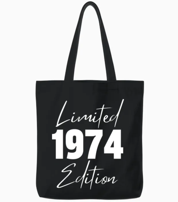 1974 Limited Edition Tote Bags in Black