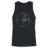 Einheitskreis Eulerische Formel Unisex Tank Top - Black – 2