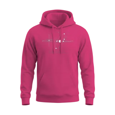 Solar Systems Diagram Astronomy Lover Unisex Hoodie - Heliconia