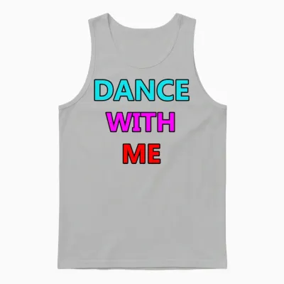 Dance with Me -Music Unisex Tank Top - Ash