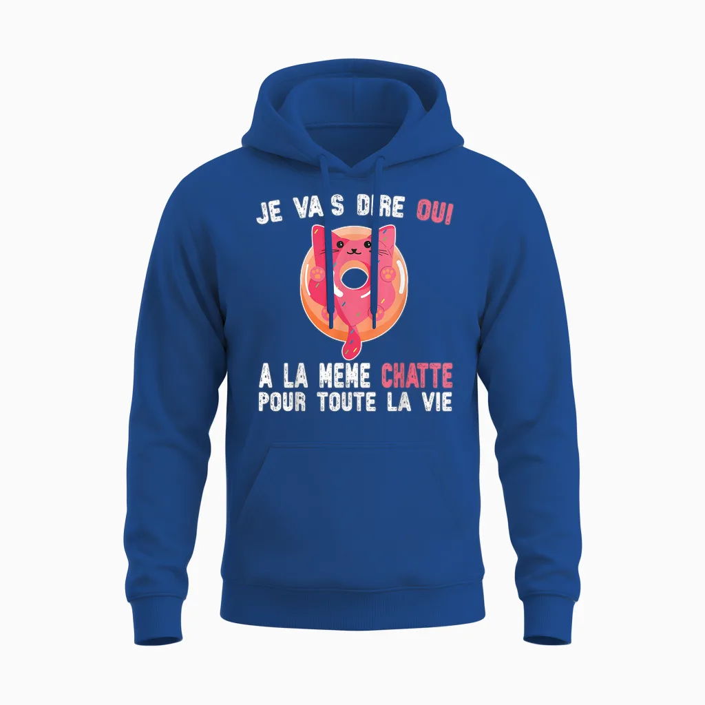 T-Shirt Evg Same Pussy for the Whole Life to Be Groom Unisex Hoodie in Royal