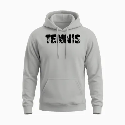 Tennis Player Fan Club Sport Unisex Hoodie - Ash