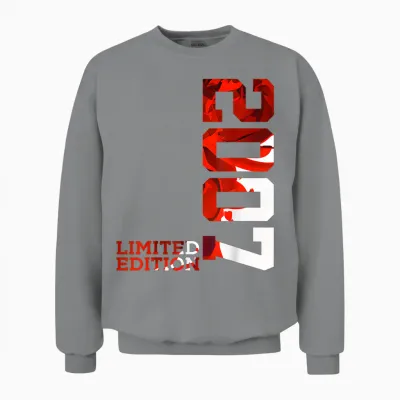 19 Jahre 19. Geburtstag Limited Edition 2007 Unisex Sweatshirt - Sport Grey