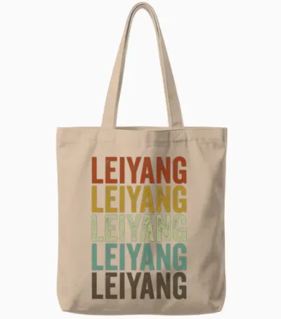 Leiyang China Retro Vintage Tote Bags - Natural