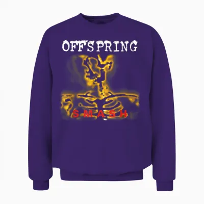The Offspring Smash Album Unisex Sweatshirt - Purple