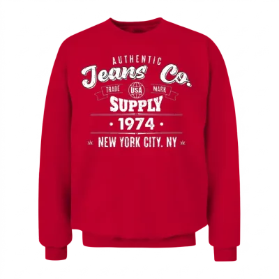 New York City Born in 1974 Vintage Birthday Unisex Sweatshirt - Red