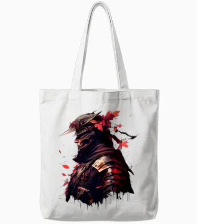 Samouraï Tote Bags - White