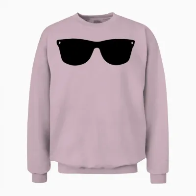 Retro Unisex Sweatshirt - Light Pink