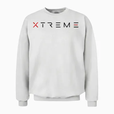 Xtreme Unisex Sweatshirt - White