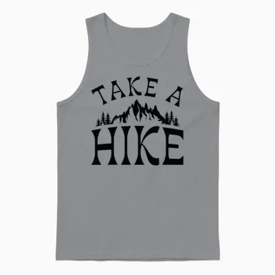 Take a Hike Unisex Tank Top - Sport Grey