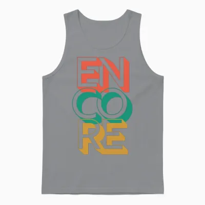 Retro Encore Unisex Tank Top - Sport Grey