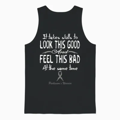 Parkinson's Awareness Unisex Tank Top - Black