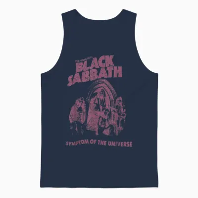 Offizielles Black Sabbath Universe Unisex Tank Top - Navy