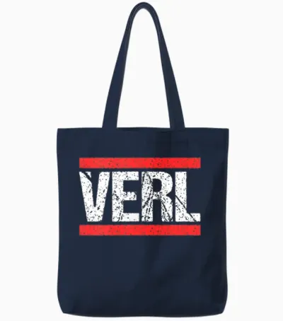 Stadt Verl Tote Bags - Navy