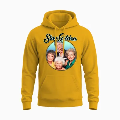 The Golden Girls - Stay Golden Unisex Hoodie - Gold