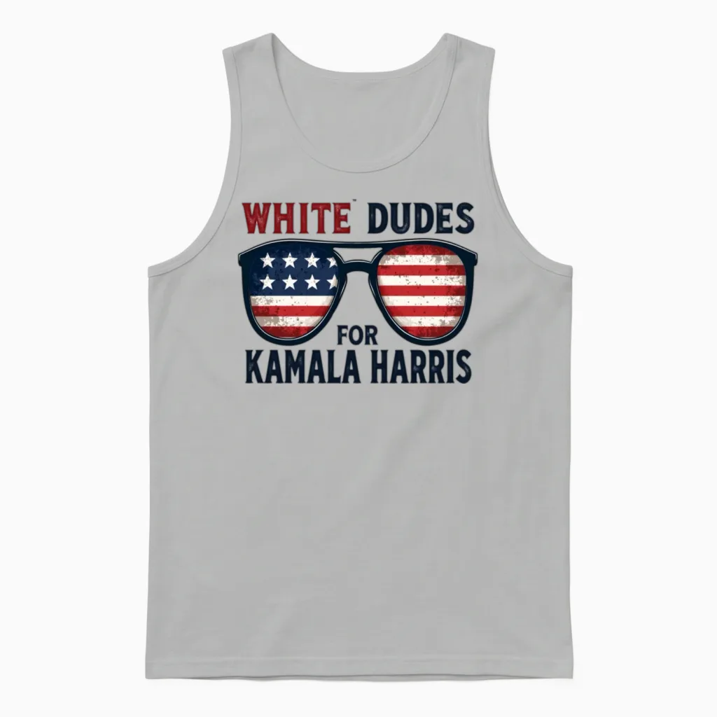 Kamala Harris Unisex Tank Top in Ash