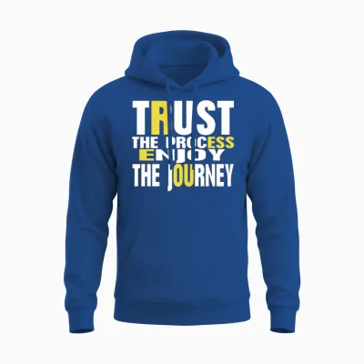 Success Quote Unisex Hoodie - Royal