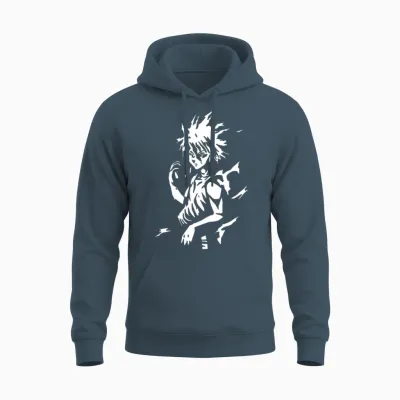A7 Killua Assassin Lightning Aura Manga Anime Unisex Hoodie - Dark Heather