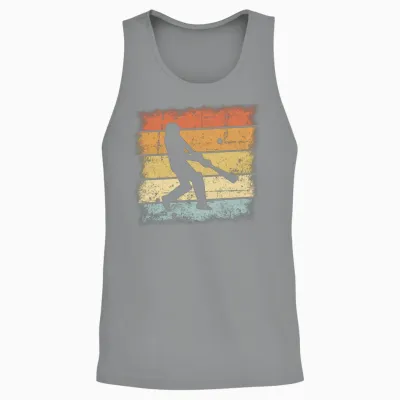 Cricket Retro Unisex Tank Top - Sport Grey