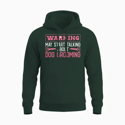 Dog Groomer Dog Grooming Unisex Hoodie - Forest