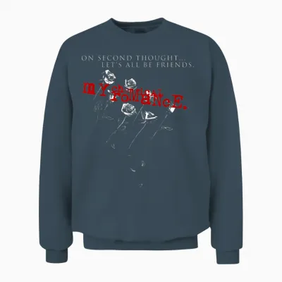 My Chemical Romance Let's All Be Friends Unisex Sweatshirt - Dark Heather