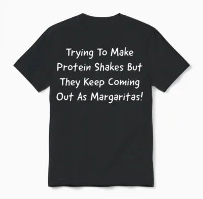 Funny Drunk Unisex T-Shirt - Black