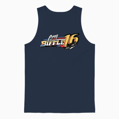 Greg-Biffle 16 Racing Unisex Tank Top - Navy