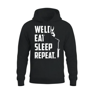 Funny Welder, Welder, Miller Welders, Welder Daddy Unisex Hoodie - Black