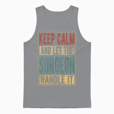 Surgeon Retro Gift Unisex Tank Top - Sport Grey