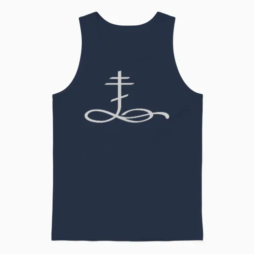 Hunt: Showdown 1896 Port Sulphur Band Shadow's Wake Unisex Tank Top in Navy