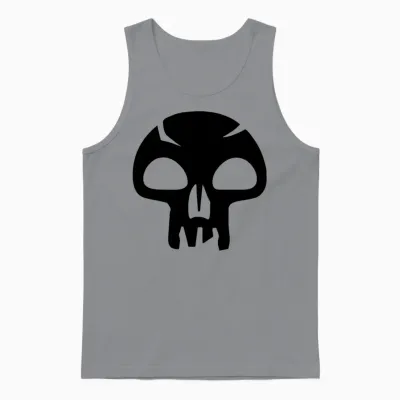 Mtg Black Mana Unisex Tank Top - Sport Grey
