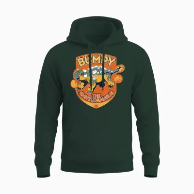Jurassic World: Camp Cretaceous Bumpy the Ankylosaurus T-Shirt Small Unisex Hoodie - Forest