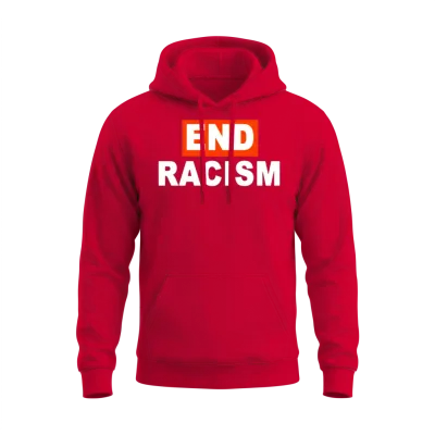 Nfl End Racism Unisex Hoodie - Red