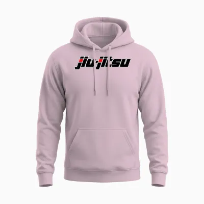Jiu Jitsu Brazilian Jiu Jitsu T-Shirt T-Shirt, Black Unisex Hoodie - Light Pink