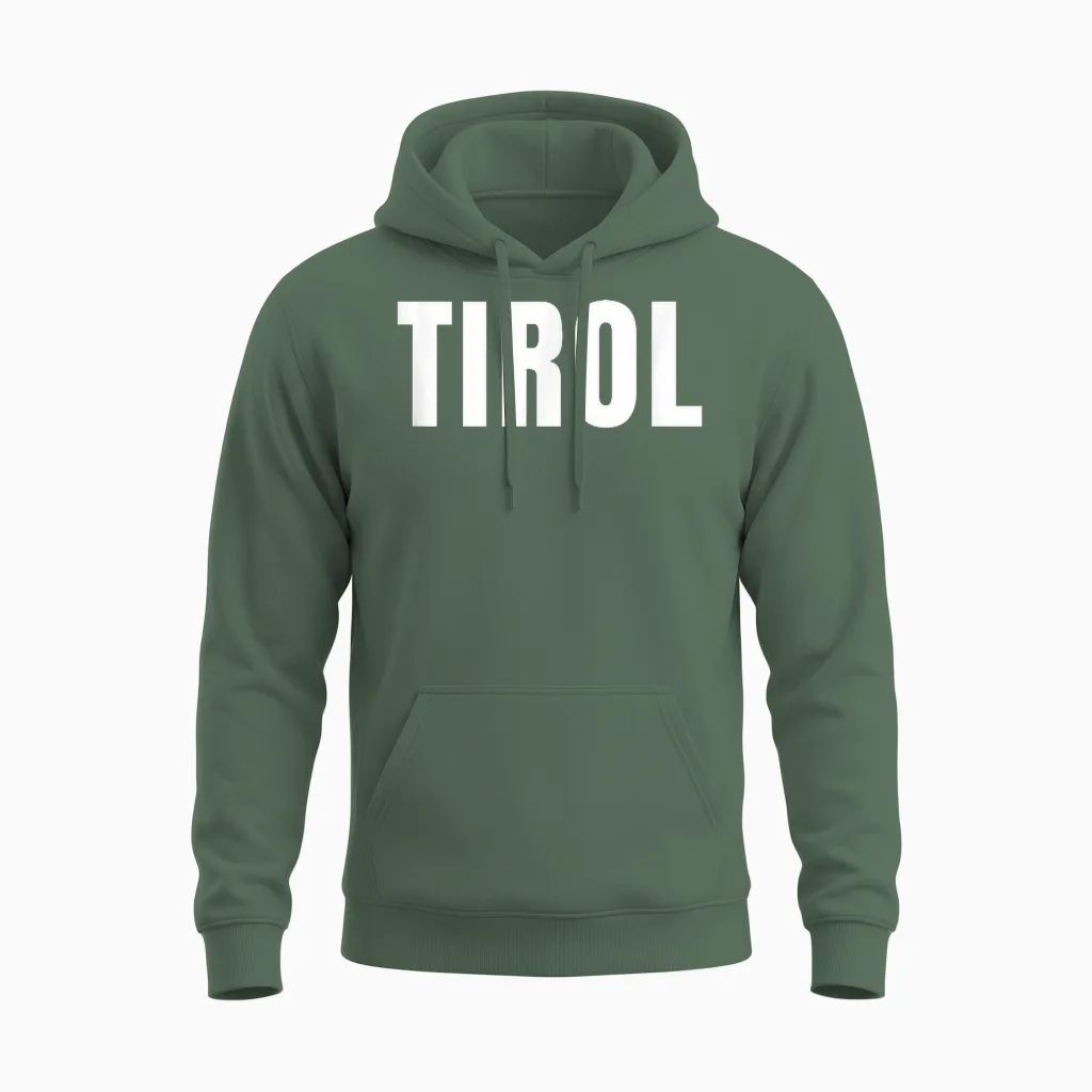 Tyrol Dj Apres Ski Outfit It's Time to Celebrate Tyrol Unisex Hoodie in Military Green