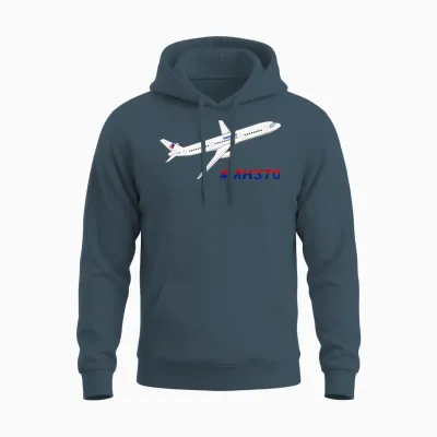 Malaysia Airlines Mh370 Unisex Hoodie - Dark Heather