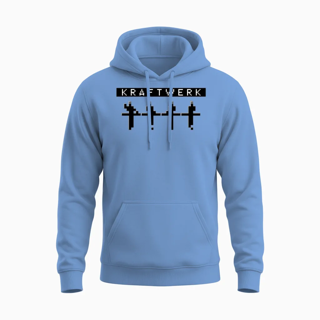 Kraftwerk Merch Unisex Hoodie - Carolina Blue