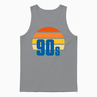 The 90s Vintage Retro Birthday Unisex Tank Top - Sport Grey