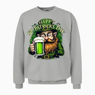 St Patrick S Day Unisex Sweatshirt - Ash