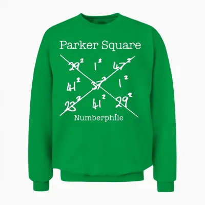 Parker Square Unisex Sweatshirt - Irish Green