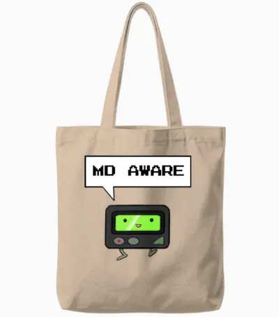 Md Aware Tote Bags - Natural