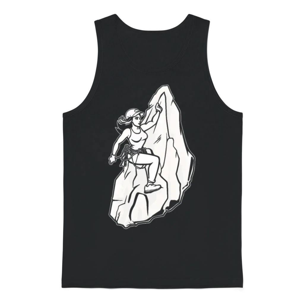 Hiking Hike Cool โ & Outdoors Unisex Tank Top - Black