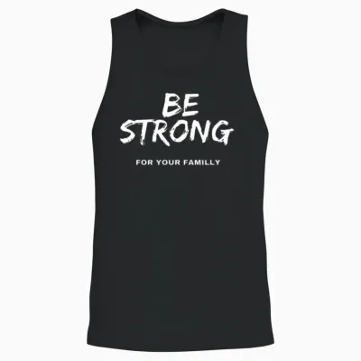 Best T-Shirt Design with a High Quality Unisex Tank Top - Black