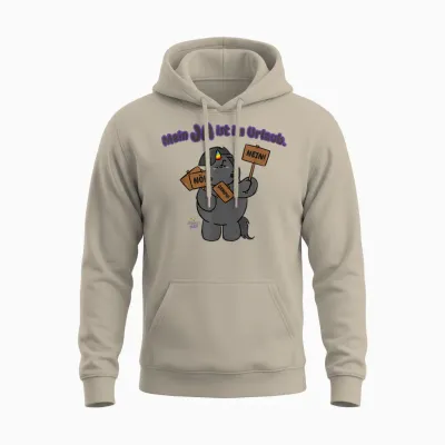 Pummeleinhorn - Grummeleinhorn Mein Ja Ist Im Urlaub Fun Unisex Hoodie - Sand