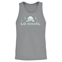 Take a Hike, Hiking Lover, Adventure, Nature. Unisex Tank Top - Sport Grey – 2