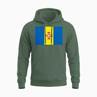 Madeira Unisex Hoodie - Military Green